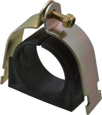 2-1/2" Pipe, Tube Clamp with Cushion