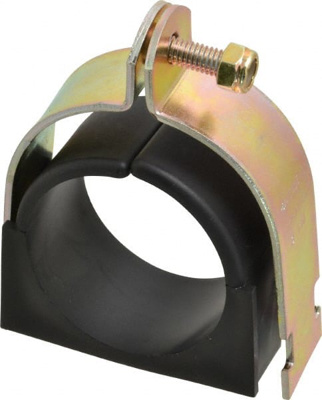 2-5/8" Pipe, Tube Clamp with Cushion