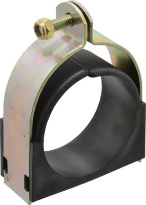 3-1/8" Pipe, Tube Clamp with Cushion