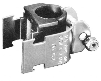 1-1/4" Pipe," Pipe Clamp with Cushion