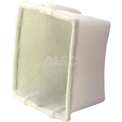 Bag Air Filter: MERV 8, 10" Deep, 24" Wide, 24" High, Polyester