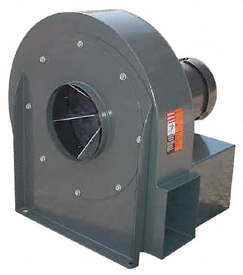 6" Inlet, Direct Drive, 1 hp, 500 CFM, ODP Blower