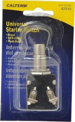 12 Volt, 15 Amp, UniVoltersal Starter Switch