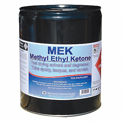 MEK Paint Thinner Reducer Solvent 5 gal