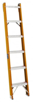 6-Step Ladder: Fiberglass, Type IA, 6' OAH