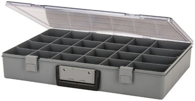 24 Compartment Gray Small Parts Storage Box