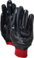 General Purpose Work Gloves: Large, Nitrile Coated, Cotton & Jersey