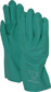 Chemical Resistant Gloves: X-Large, 15 mil Thick, Nitrile, Unsupported