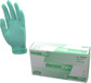 Disposable Gloves: Size Medium, 5 mil, Latex-Coated, Latex, Powdered