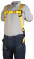 Fall Protection Harnesses: 350 Lb, Quick-Connect Style, Size Universal, Polyester