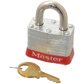 Lockout Padlock: Keyed Different, Laminated Steel, Steel Shackle, Red 0.2813" Shackle Dia, 3/8" Body