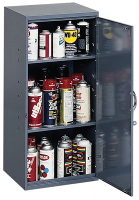 Wall Steel Storage Cabinet: 13-3/4" Wide, 12-3/4" Deep, 30" High