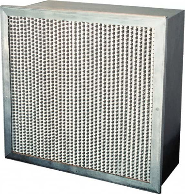 Pleated Air Filter: 24 x 24 x 12", MERV 11, 65% Efficiency, Rigid Box