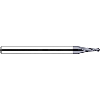 90&deg; 1/4" Diam 2-1/2" OAL 2-Flute Solid Carbide Spotting Drill