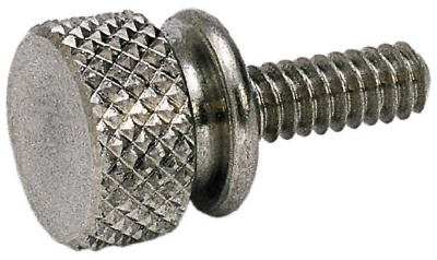 303 Stainless Steel Thumb Screw: #6-32, Knurled Head