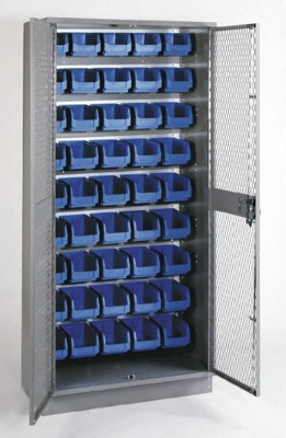 45 Bin Visible Storage Cabinet
