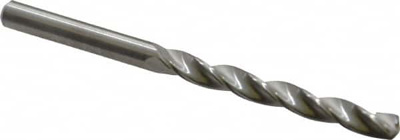 Jobber Length Drill Bit: 0.1875" Dia, 150 &deg;, Solid Carbide