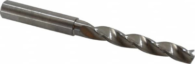 Jobber Length Drill Bit: 0.3346" Dia, 150 &deg;, Solid Carbide