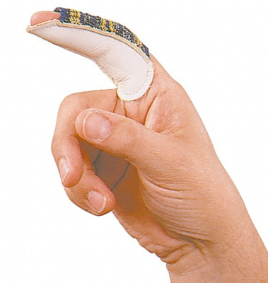 Finger Guards; Type: Finger Guard ; Style: Open End ; Material: Leather ; Size: Medium ; Leather Typ