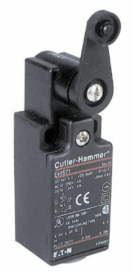 General Purpose Limit Switch: SPDT, NC, Rod Lever, Side