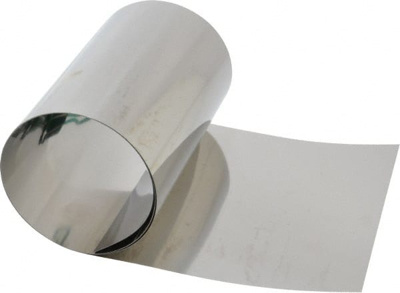 50 Inch Long x 6 Inch Wide x 0.004 Inch Thick, Roll Shim Stock