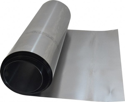 Shim Stock: 0.002'' Thick, 120'' Long, 12" Wide, 1010 Low Carbon Steel