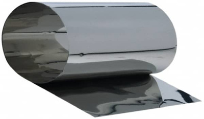Shim Stock: 0.012'' Thick, 50'' Long, 12" Wide, 302 Stainless Steel