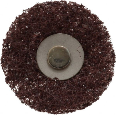 7/8" Diam x 1/4" Thick, Mounted Scrubber Buffing Wheel