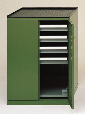 4 Drawer Machine Accessory Cabinet