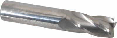 3/4", 1-1/2" LOC, 3/4" Shank Diam, 4" OAL, 4 Flute, Solid Carbide Square End Mill