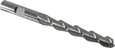 3/8", 2-1/2" LOC, 3/8" Shank Diam, 4-1/4" OAL, 2 Flute, Solid Carbide Square End Mill