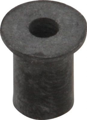 #6-32, 0.452" Diam x 0.062" Thick Flange, Rubber Insulated Rivet Nut