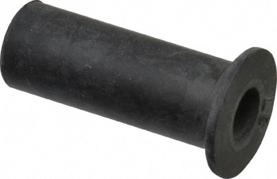 10-32, 0.63" Diam x 0.051" Thick Flange, Rubber Insulated Rivet Nut