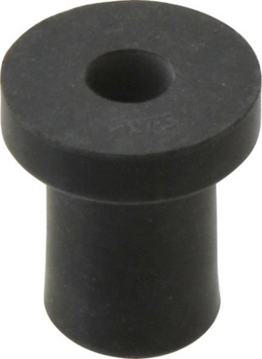 1/4-20, 0.74" Diam x 0.187" Thick Flange, Rubber Insulated Rivet Nut