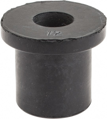 5/16-18, 7/8" Diam x 1/8" Thick Flange, Rubber Insulated Rivet Nut