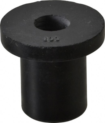 3/8-16, 1-1/4" Diam x 0.187" Thick Flange, Rubber Insulated Rivet Nut