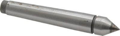 0.48" Head Diam, Carbide-Tipped Steel Standard Point Solid Dead Center