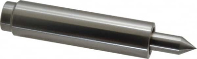 Live Center: 3/4" Dia Straight Shank, 274 lb Max Workpiece Weight, Hardened Tool Steel