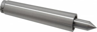 Live Center: Taper Shank, 274 lb Max Workpiece Weight, Hardened Tool Steel