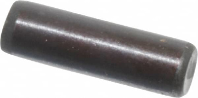 Standard Dowel Pin: 3 x 10 mm, Alloy Steel, Grade 8, Black Luster Finish