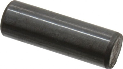Standard Dowel Pin: 8 x 25 mm, Alloy Steel, Grade 8, Black Luster Finish