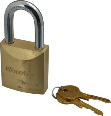 1-1/2" Shackle Clearance, Keyed Different Pro Series Padlock