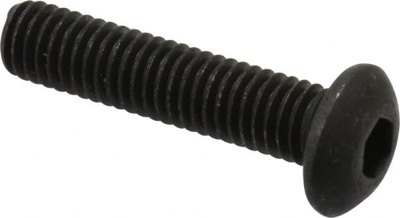 Socket Cap Screw: #10-32 x 7/8, Alloy Steel, Black Oxide Finish
