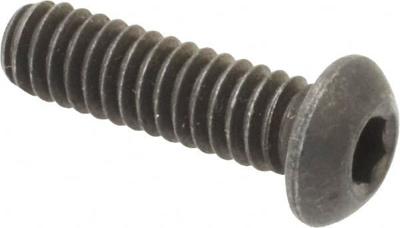 1/4-20 7/8" Length Under Head Hex Socket Drive Button Socket Cap Screw