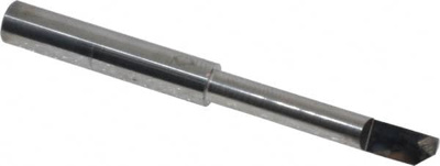 Helical Boring Bar: 0.21" Min Bore, 1-1/4" Max Depth, Right Hand Cut, Submicron Solid Carbide