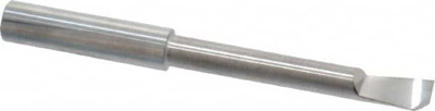 Helical Boring Bar: 0.21" Min Bore, 1-1/2" Max Depth, Right Hand Cut, Submicron Solid Carbide