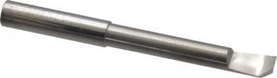 Helical Boring Bar: 0.24" Min Bore, 1-1/2" Max Depth, Right Hand Cut, Submicron Solid Carbide