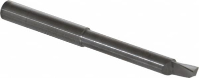 Helical Boring Bar: 0.36" Min Bore, 2-1/4" Max Depth, Right Hand Cut, Submicron Solid Carbide