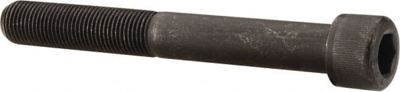 Hex Head Cap Screw: 1/2-20 x 4", Alloy Steel, Black Oxide Finish