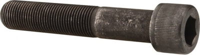 Hex Head Cap Screw: 5/8-18 x 3-1/2", Alloy Steel, Black Oxide Finish